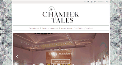 Desktop Screenshot of chambertales.com